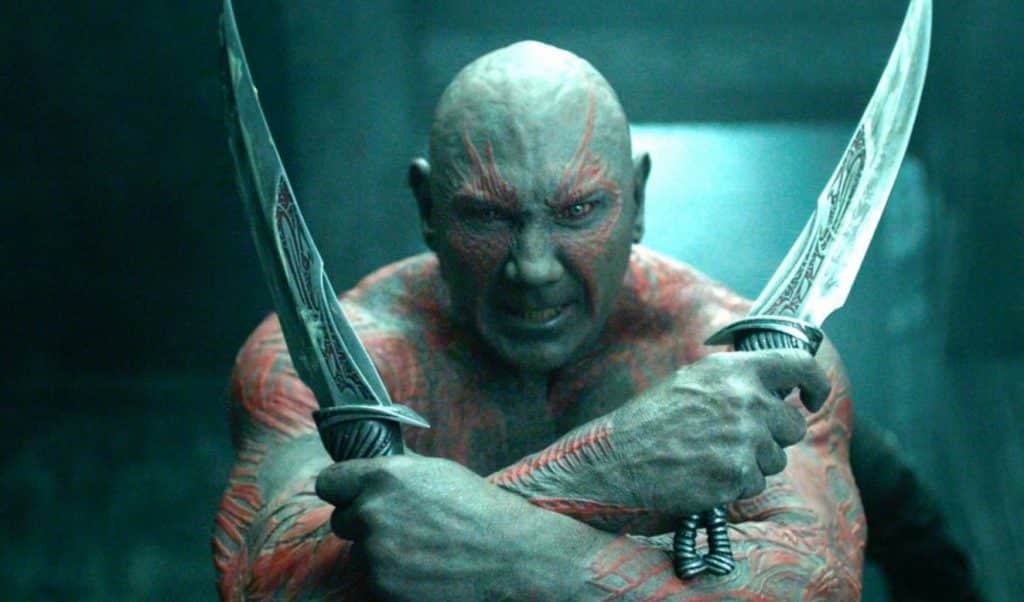 Dave Bautista Drax Guardians of the Galaxy James Gunn