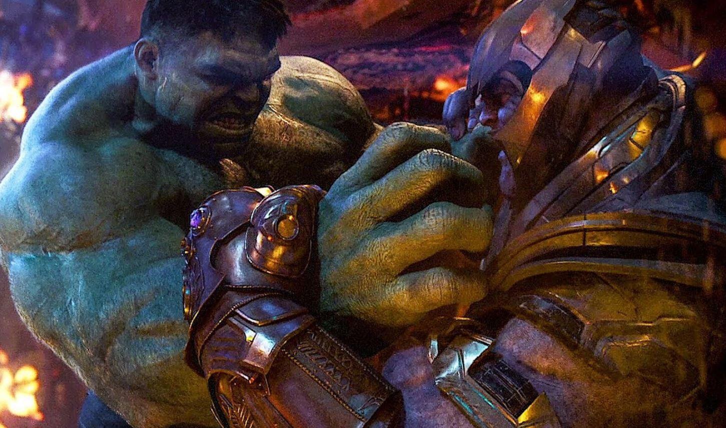 Avengers Endgame Concept Art Reveals Hulk Vs Thanos Rematch