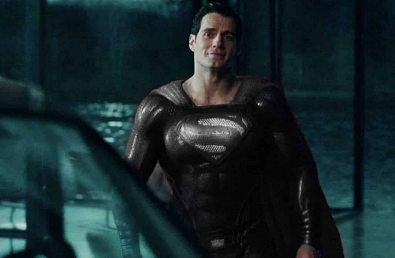 Justice League Snyder Cut Footage Reveals Superman S Black Suit