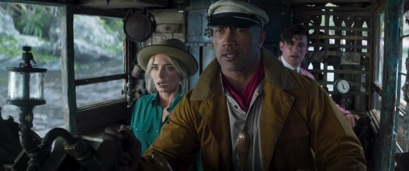 jungle cruise emily blunt jake whitehall dwayne johnson2