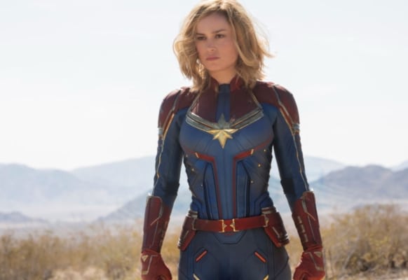 Brie Larsons New Captain Marvel Costume Revealed