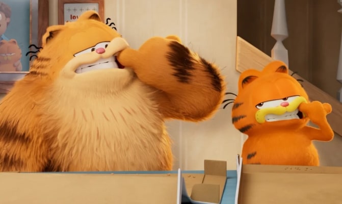 the garfield movie trailer