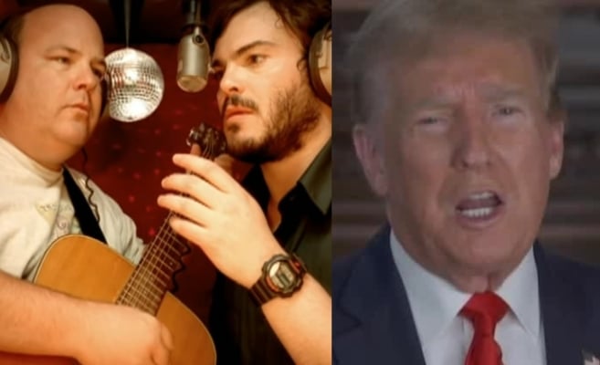 tenacious d jack black donald trump