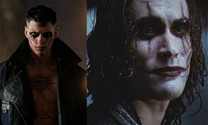 the crow bill skarsgård brandon lee